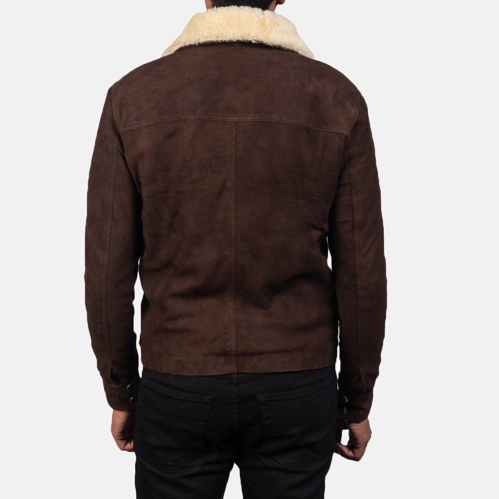 Coffner Brown Shearling Fur Jacket